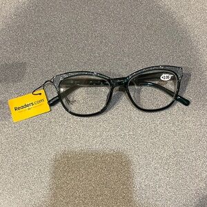 Seafoam green 2.00 readers Eye Glasses